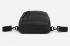 The Mark Leather Sling Bag for Men ( Black Nappa )