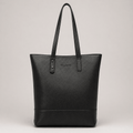 Noir Leather Tote Bag (Black Nappa)