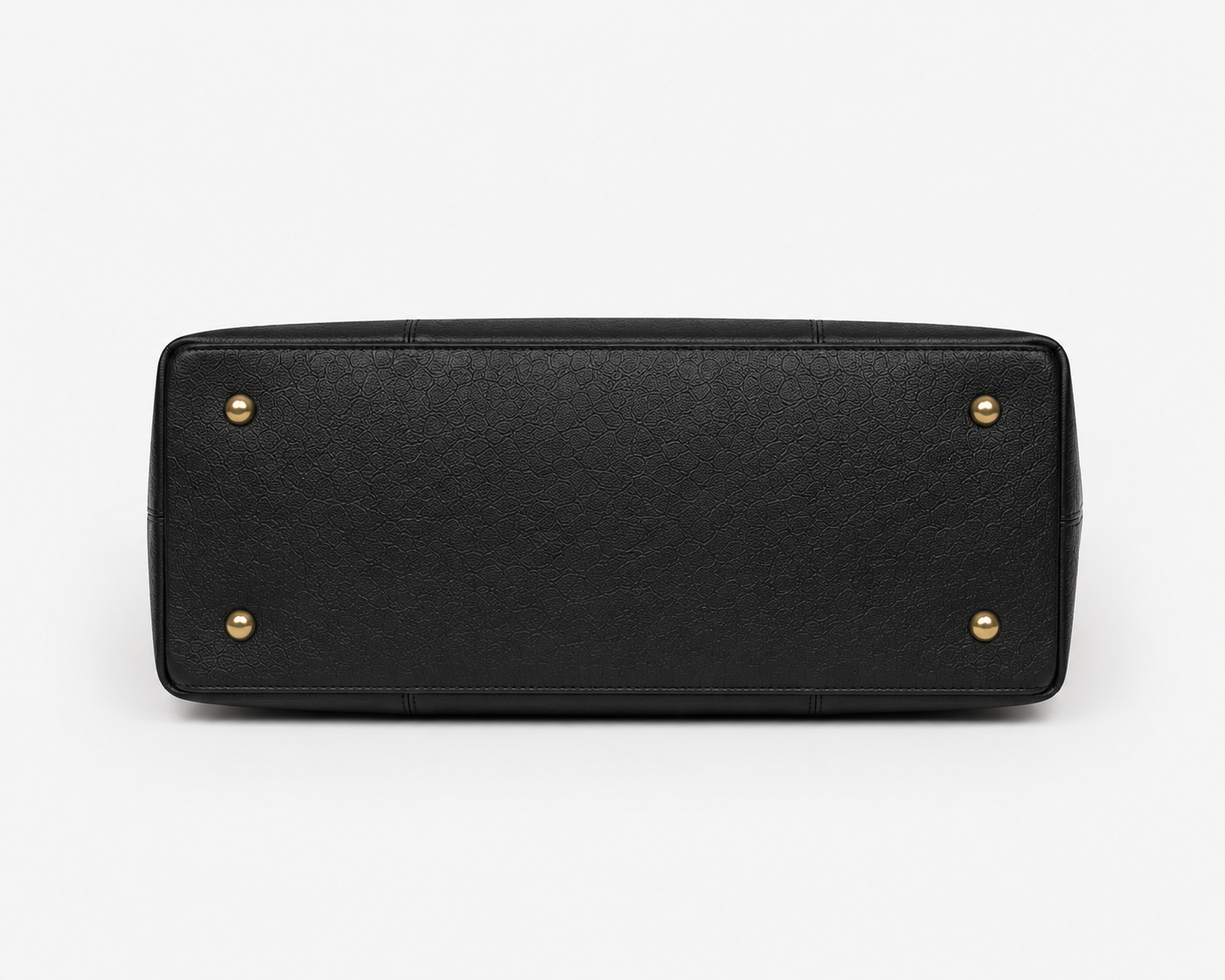 The Palmyra Leather Handbag for Women ( Black Nappa )