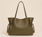 The Sandy Leather Handbag for women ( Ottoman Green )