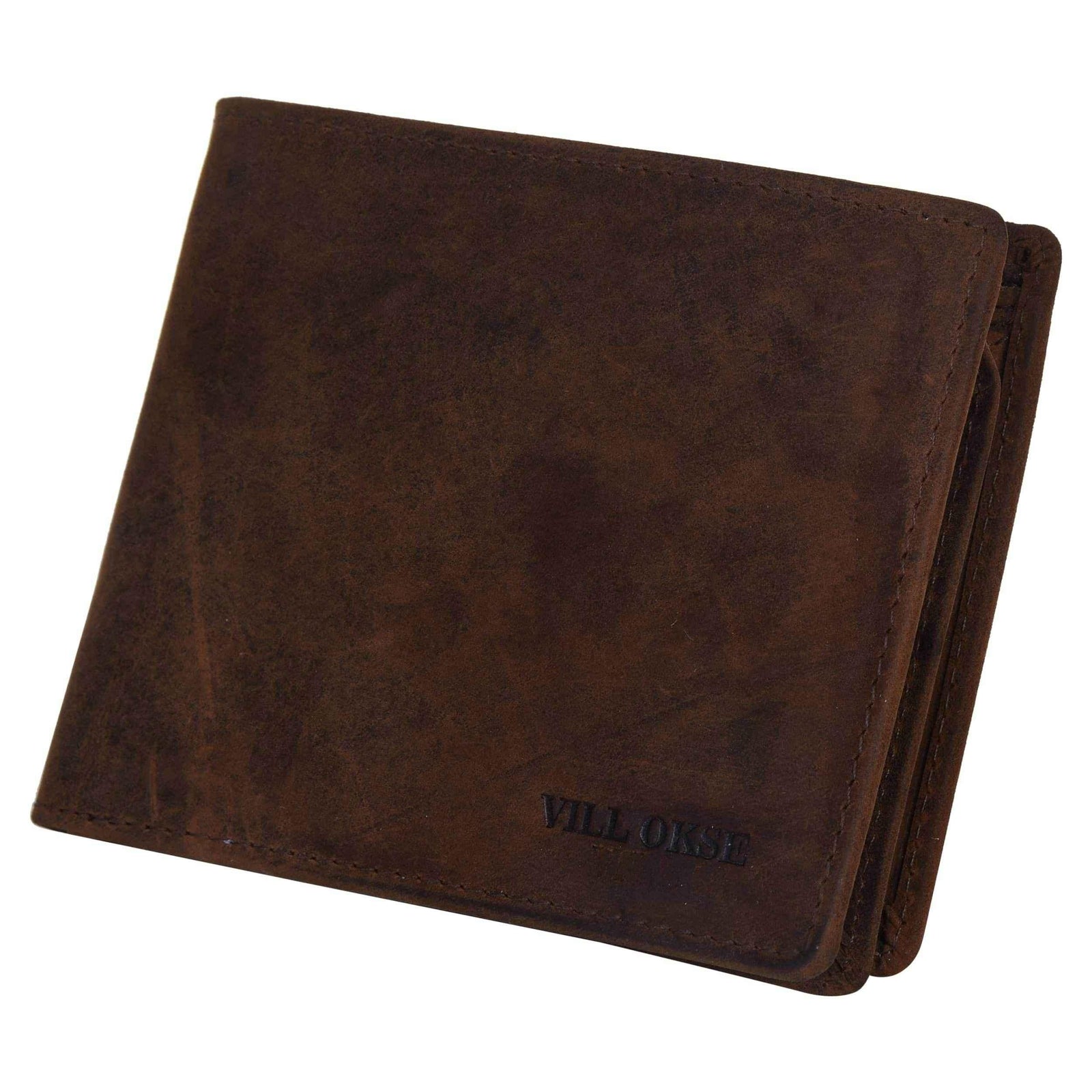 ville-orse-leather-wallet-distressed-brown-closed - VILL OKSE