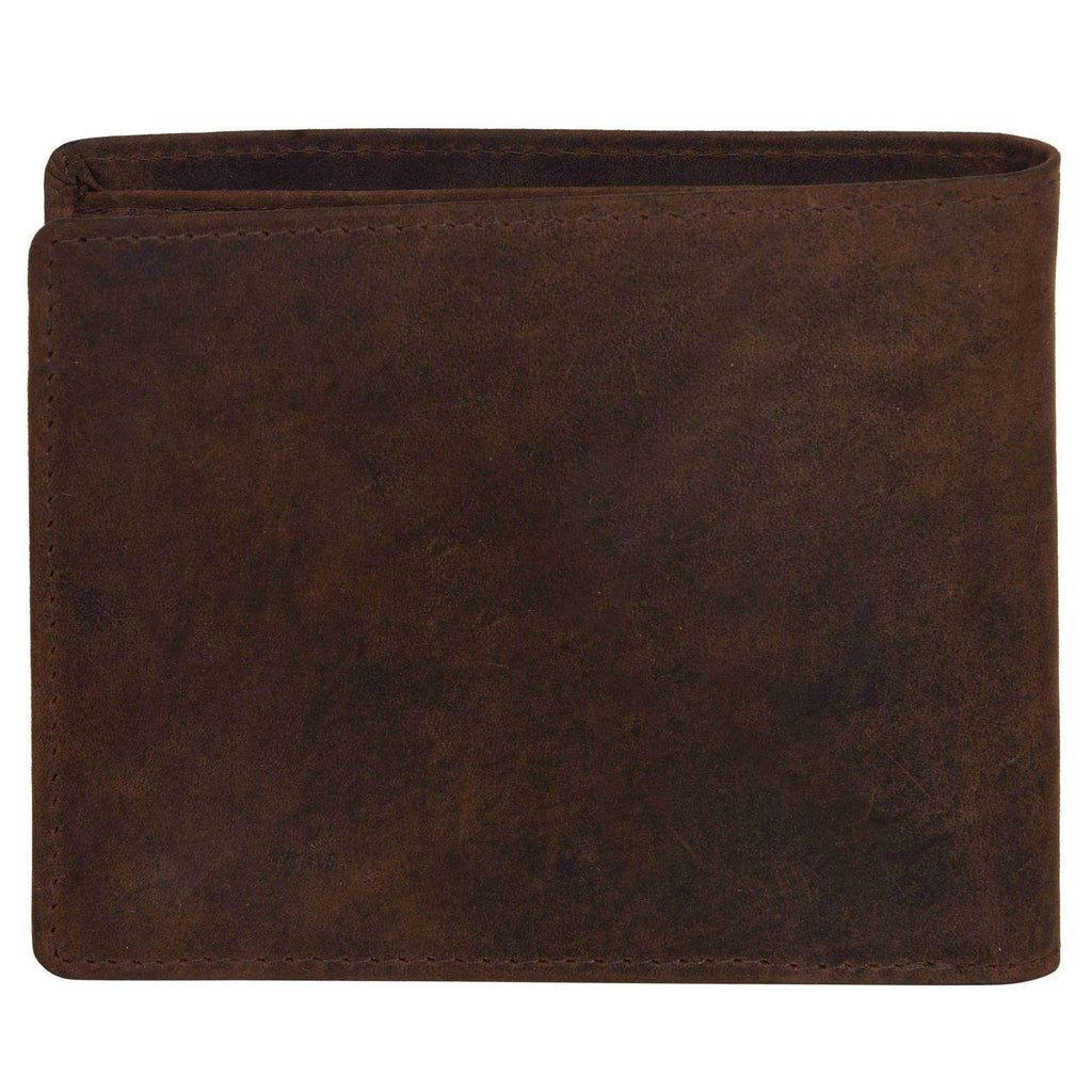 ville-orse-leather-wallet-distressed-brown-front-view - VILL OKSE