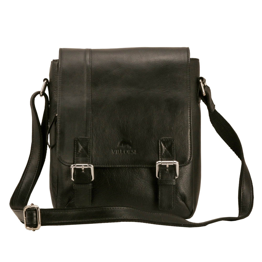 villoise-messenger-bag-full-front-view-with-adjustable-strap - VILL OKSE