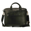 villokse-laptop-bag-black-leather-with-detachable-shoulder-strap - VILL OKSE