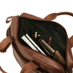 villokse-laptop-bag-top-open-inner-pockets-organization - VILL OKSE