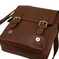 villokse-messenger-bag-brown-leather-closure-buckle-detail - VILL OKSE