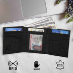 villorse-leather-wallet-rfid-genuine-leather-made - VILL OKSE
