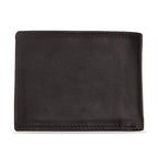 vilrose-leather-wallet-black-closed-back-view - VILL OKSE
