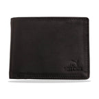 vilrose-leather-wallet-black-closed-front-view - VILL OKSE