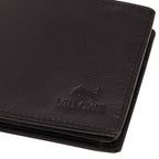 vilrose-leather-wallet-black-closeup-logo-detail - VILL OKSE
