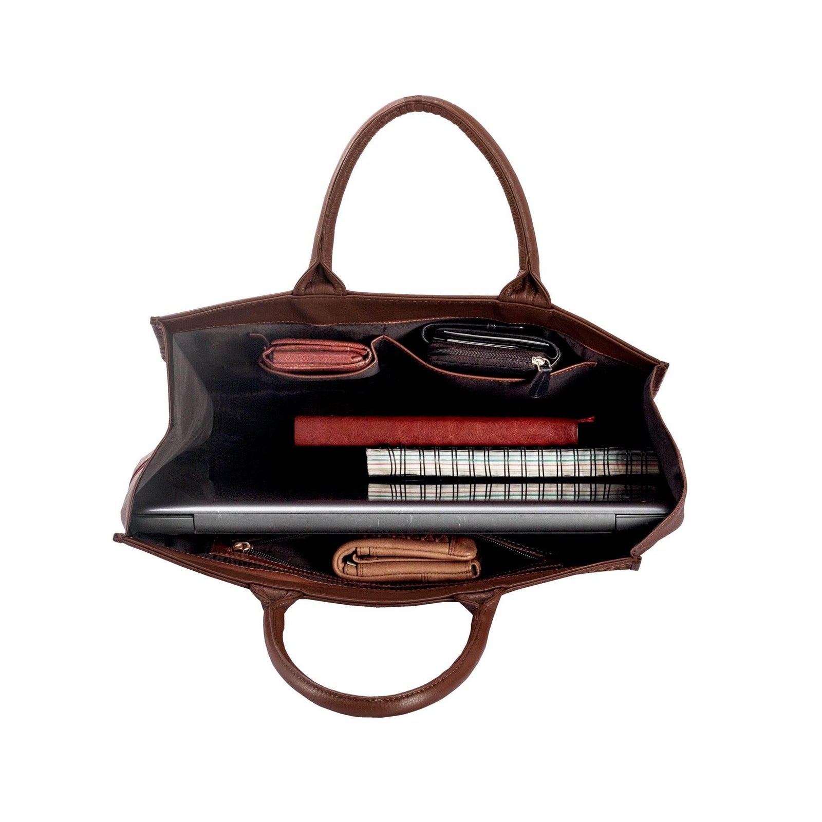 vll-osee-tote-bag-interior-view-organized-with-accessories - VILL OKSE