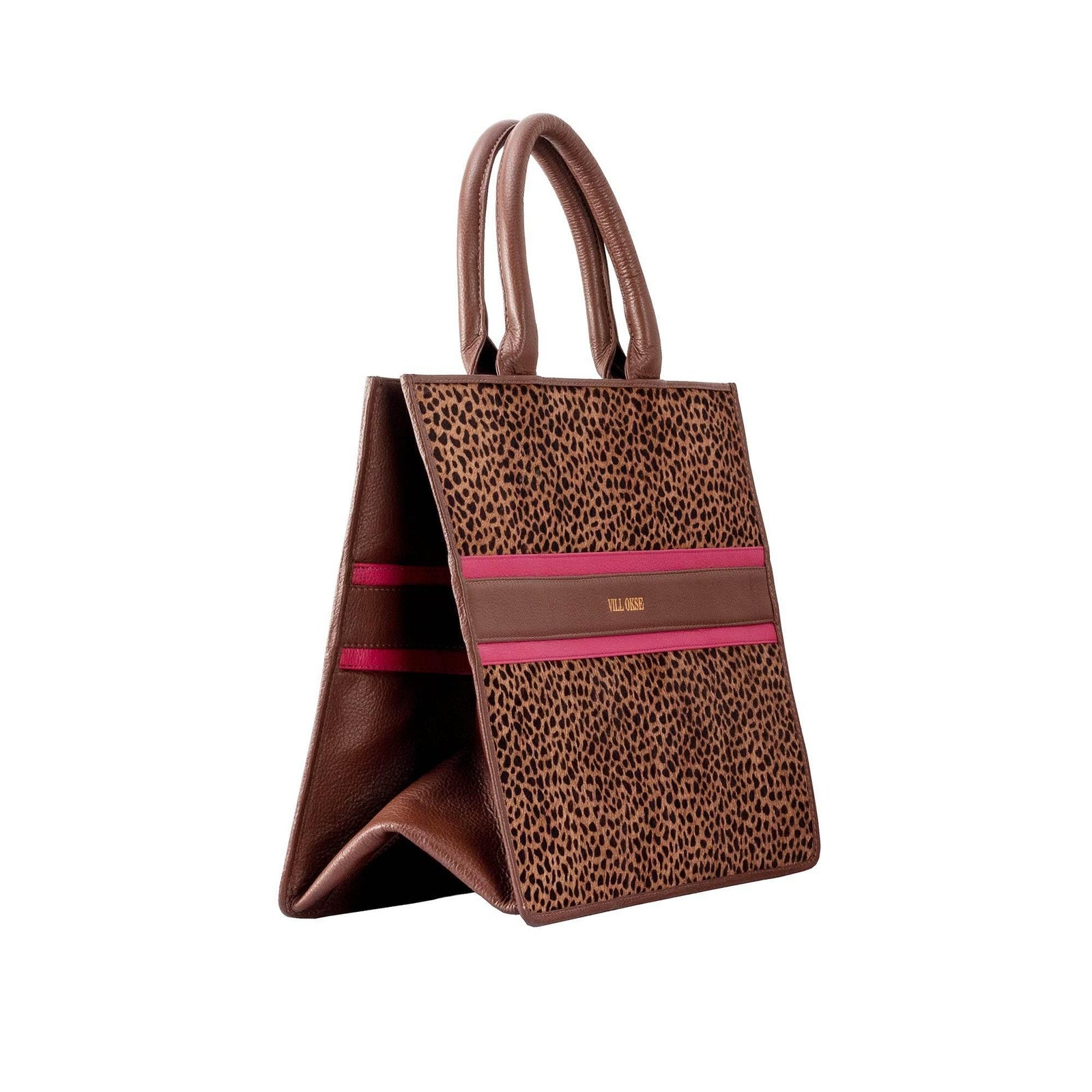 vll-osee-tote-bag-side-view-leather-handle-design - VILL OKSE