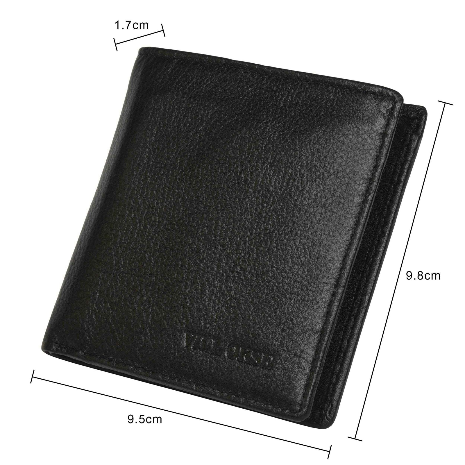 vzl-leather-wallet-dimensions-9.8x9.5x1.7cm - VILL OKSE