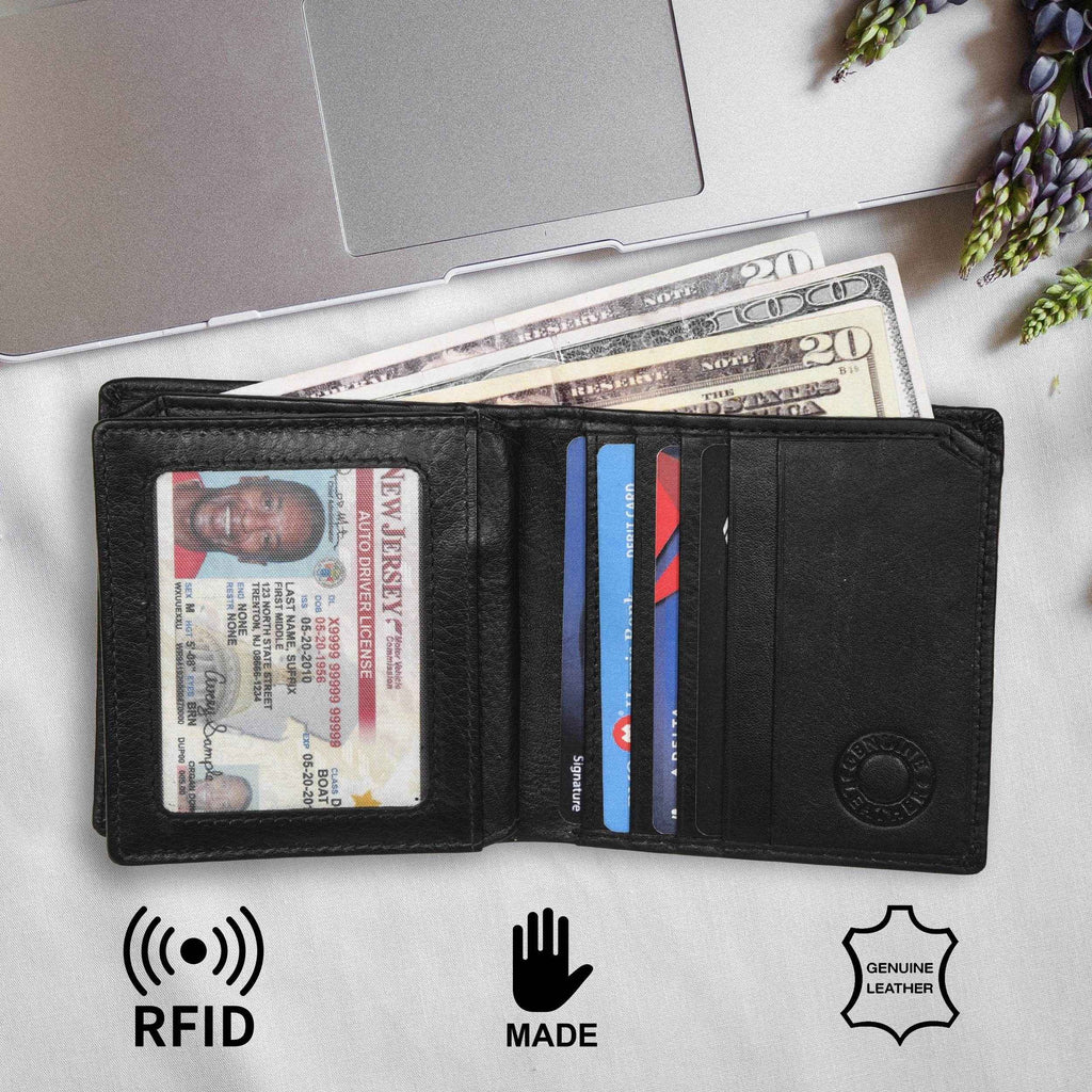 vzl-leather-wallet-rfid-genuine-material-made - VILL OKSE