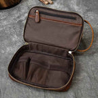 cognac VT toiletry bag