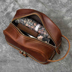 cognac VT toiletry bag
