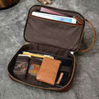 cognac VT toiletry bag
